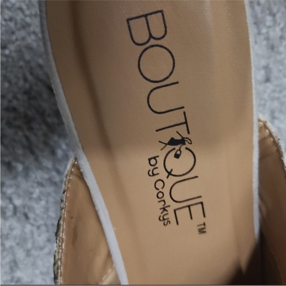 Corkys Black and White Spotted Mules - Picture 6 of 10